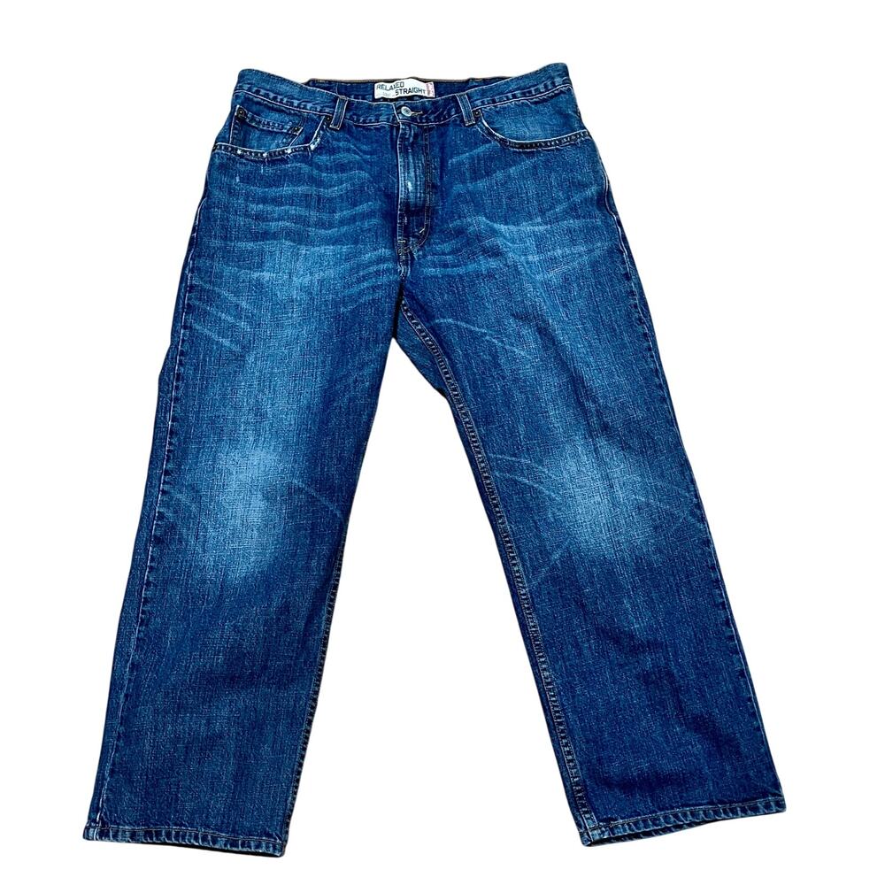 Levi's 559 Relaxed Straight Fit Jeans All Cotton No Stretch W36-37" L28 Actual